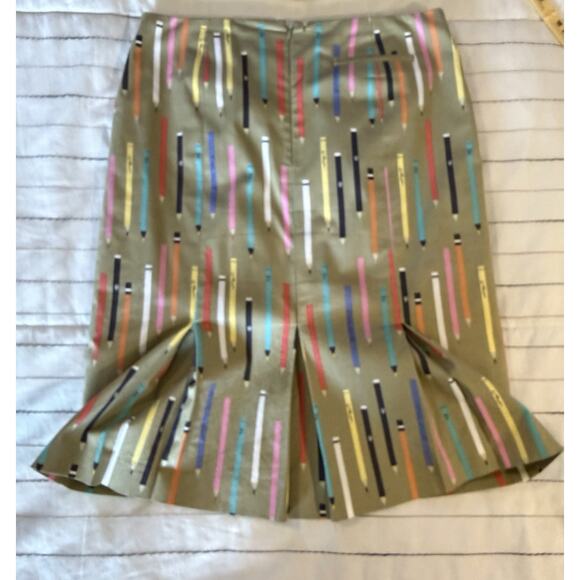 Anthropologie | Vtg. Archival Collection Elevenses No. 2 Pencil Skirt Size 4 - Picture 6 of 11